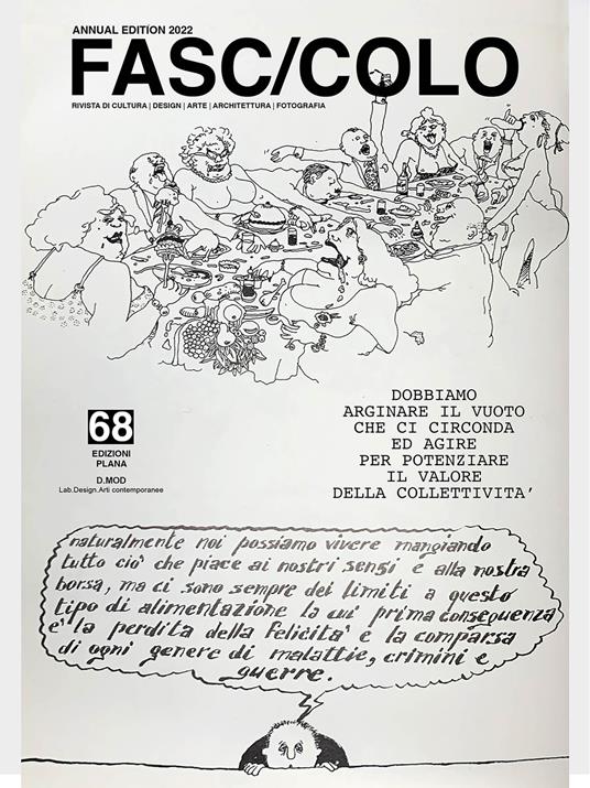 Rivista di cultura design arte architettura fotografia. Vol. 68 - Fabrizio Citton,Sergio Costa - copertina