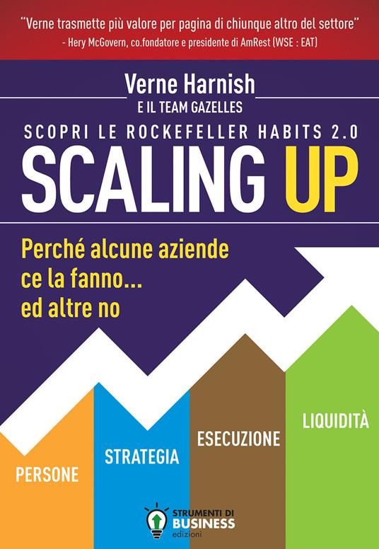 Scaling up. Perché alcune aziende ce la fanno... ed altre no. Ediz. integrale - Verne Harnish - copertina