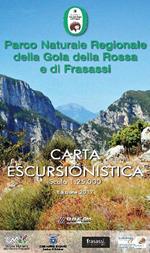 Parco naturale regionale della Gola della Rossa e di Frasassi. Carta escursionistica scala 1:25.000