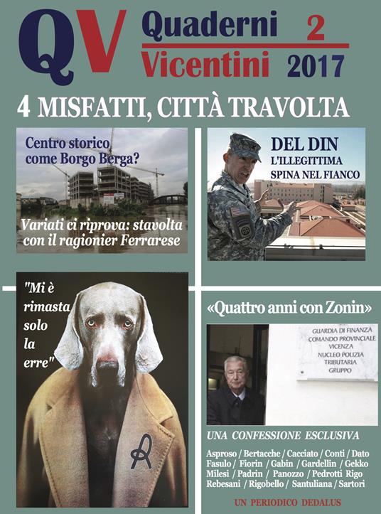 Quaderni vicentini (2017). Vol. 2 - copertina
