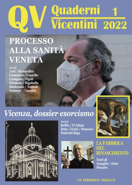 Quaderni vicentini (2022). Vol. 1 - copertina