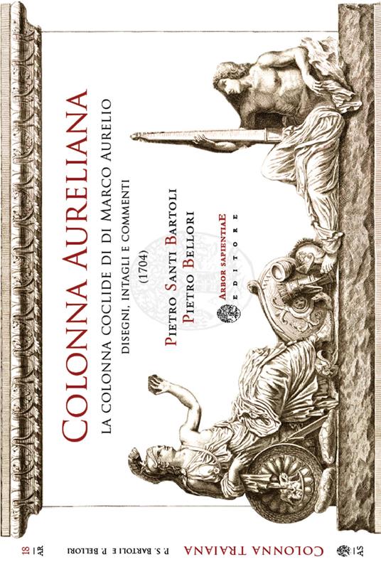 Colonna aureliana. La colonna coclide di Marco Aurelio e il basamento della Colonna Antonina. Disegni, intagli e commenti di Pietro Santi Bartoli e Pietro Bellori (1740) - copertina