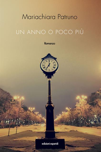 Un anno o poco più - Mariachiara Patruno - copertina