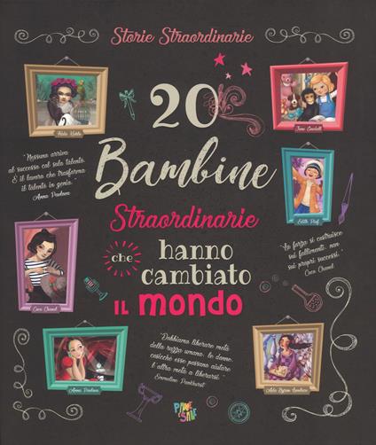 20 bambine straordinarie che hanno cambiato il mondo - Rosalba Troiano - copertina