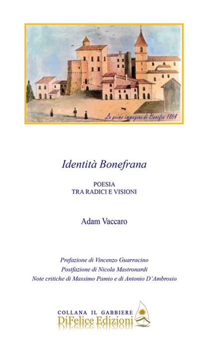 Identità bonefrana. Poesia tra radici e visioni - Adam Vaccaro - copertina