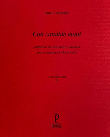 Con candide mani - Anna Lombardo - copertina