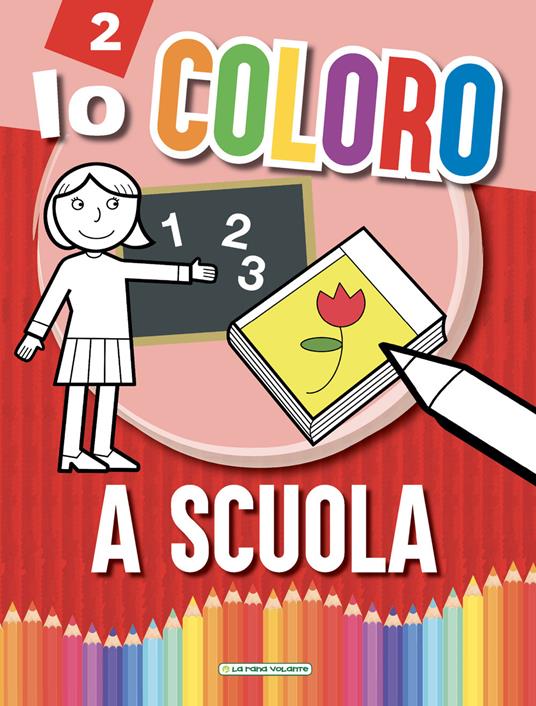 A scuola. Io coloro - copertina