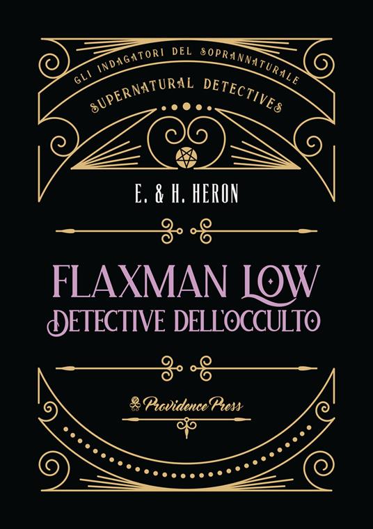 Flaxman Low detective dell'occulto - E. Heron,H. Heron - copertina