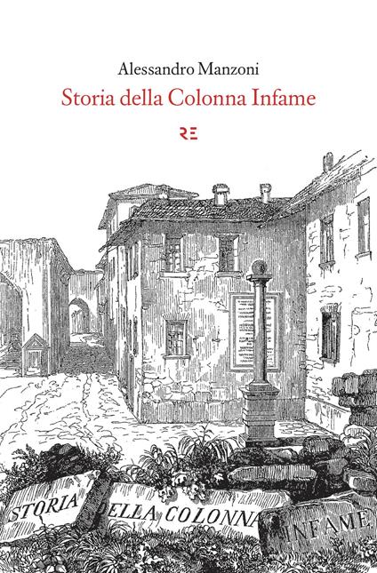 Storia della colonna infame - Alessandro Manzoni - copertina