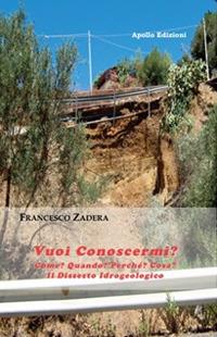 Vuoi conoscermi? - Francesco Zadera - copertina