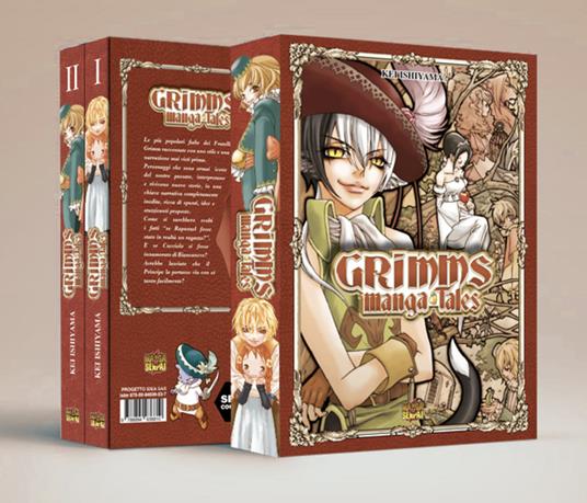 Grimms manga tales. Deluxe box - Kei Ishiyama - copertina