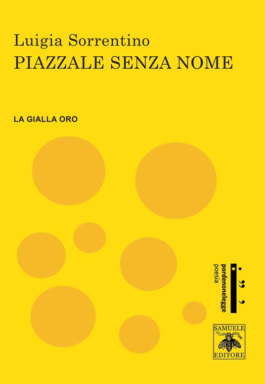 Piazzale senza nome - Luigia Sorrentino - copertina