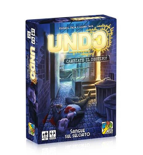 UNDO. Sangue sul Selciato. Gioco da tavolo - 5