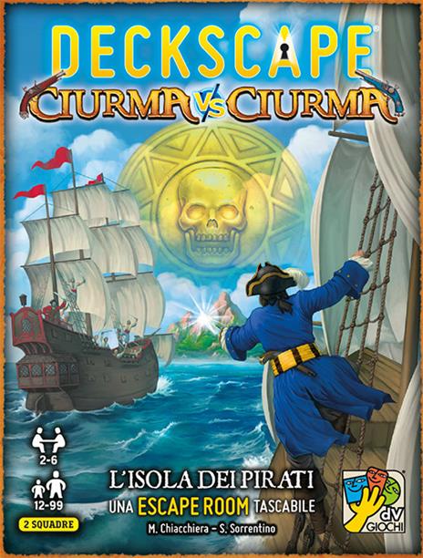 Deckscape. Ciurma vs ciurma. Gioco da tavolo