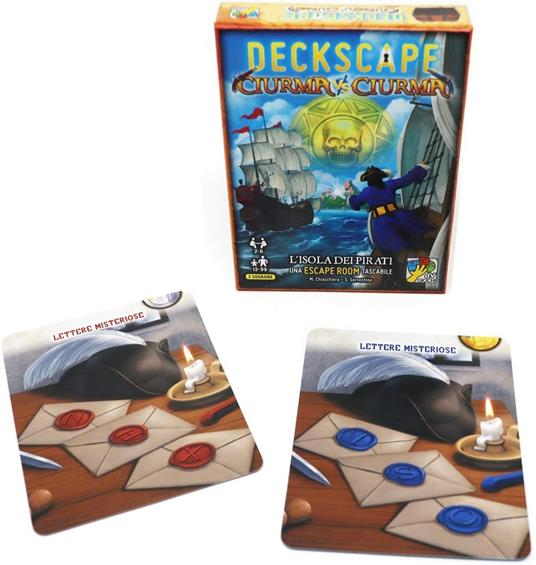 Deckscape. Ciurma vs ciurma. Gioco da tavolo - dV Giochi - Giochi di ruolo  e strategia - Giocattoli | IBS