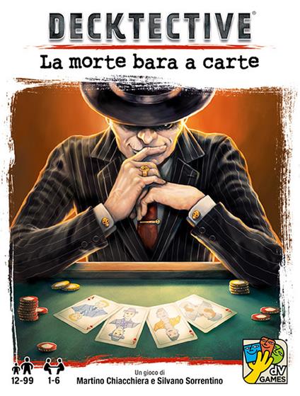 DECKTECTIVE - La Morte bara a Carte. Gioco da tavolo