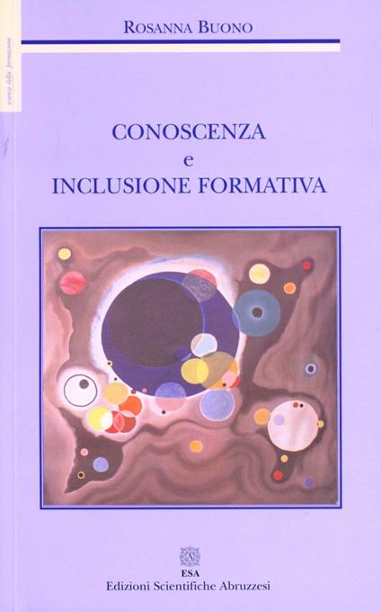 Conoscenza e inclusione formativa - Rosanna Buono - copertina