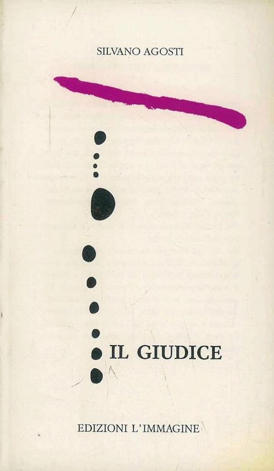 Il giudice - Silvano Agosti - copertina