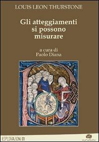 Gli atteggiamenti si possono misurare - Paolo Diana - copertina