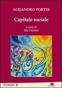 Capitale sociale - Alejandro Portes - copertina