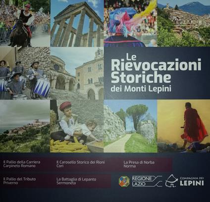 Le rievocazioni storiche dei Monti Lepini - copertina