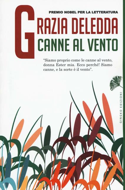 Canne al vento - Grazia Deledda - copertina