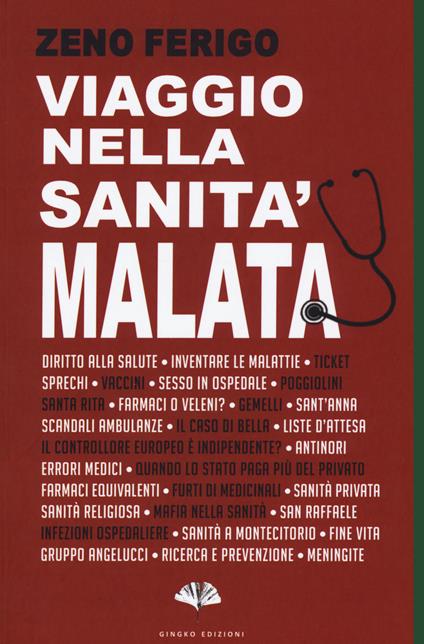 Viaggio nella sanità malata - Zeno Ferigo - copertina