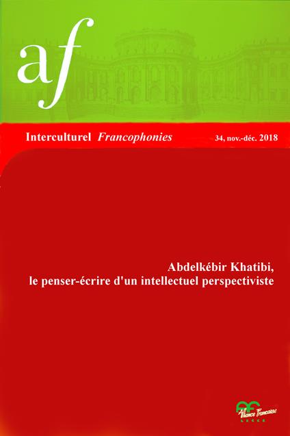Abdelkébir Khatibi: le penser-écrire d'un intellectuel perspectiviste - copertina