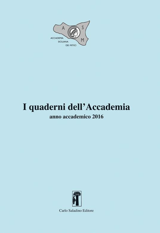I quaderni dell'Accademia - copertina
