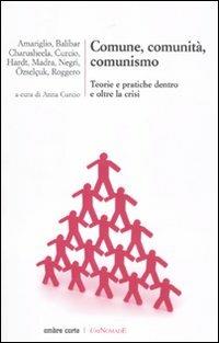 Comune, comunità, comunismo - copertina