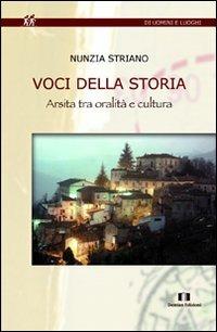Voci della storia. Arsita tra oralità a cultura - Nunzia Striano - copertina