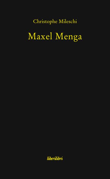 Maxel Menga - Christophe Mileschi - copertina