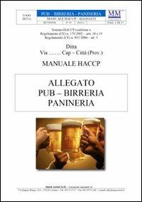 Manuale HACCP. Pub, birreria, panineria. Software per l'autocontrollo alimentare. CD-ROM - Gaetano Manzone - copertina