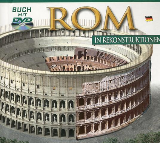 Roma ricostruita. Ediz. tedesca. Con DVD - copertina