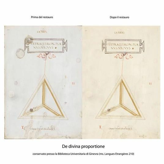 Antologia della Divina Proporzione di Luca Pacioli, Piero della Francesca e  Leonardo da Vinci