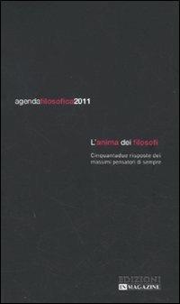 Agenda filosofica 2011. L'anima dei filosofi - copertina