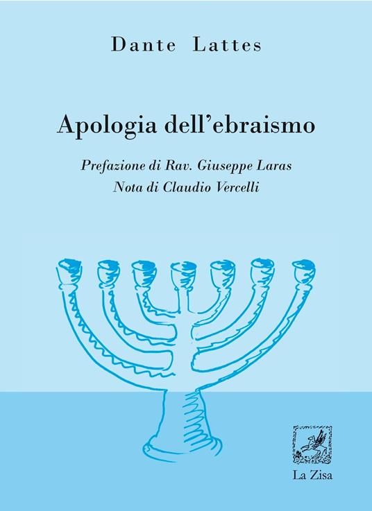 Apologia dell'ebraismo - Dante Lattes - copertina