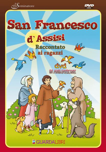 San Francesco d'Assisi raccontato ai bambini. DVD. Con libro - copertina