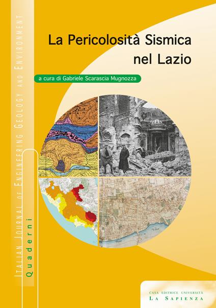 La pericolosità sismica nel Lazio. Con CD-ROM - copertina