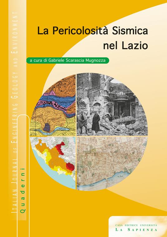 La pericolosità sismica nel Lazio. Con CD-ROM - copertina