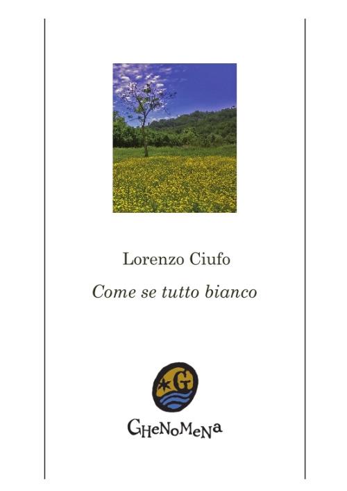 Come se tutto bianco - Lorenzo Ciufo - copertina