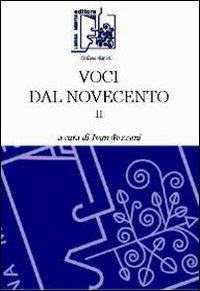 Voci dal Novecento. Vol. 2 - copertina