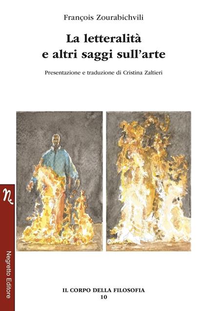 La letteralità e altri saggi sull'arte - François Zourabichvili - copertina