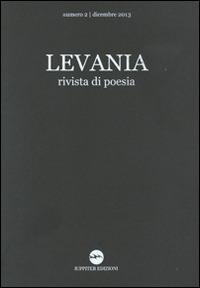 Levania. Rivista di poesia (2013). Vol. 2 - copertina