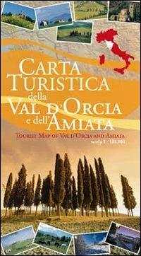 Carta turistica della Val d'Orcia e dell'Amiata 1:120.000 - copertina