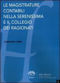 Le magistrature contabili nella Serenissima e il Collegio dei Ragionati - Christian Corsi - copertina