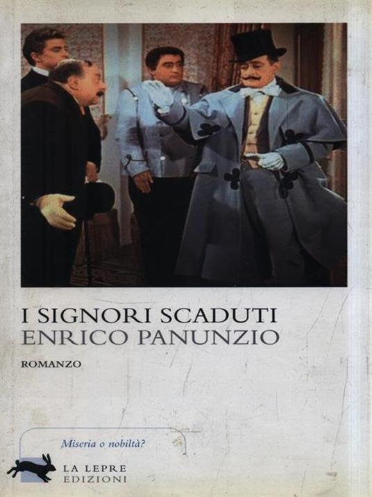 I signori scaduti - Enrico Panunzio - copertina