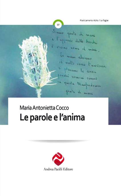 Le parole e l'anima - M. Antonietta Cocco - copertina