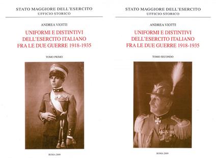 Uniformi e distintivi dell'Esercito Italiano fra le due guerre (1918-1935) - Andrea Viotti - copertina