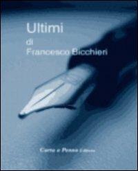 Ultimi - Francesco Bicchieri - copertina